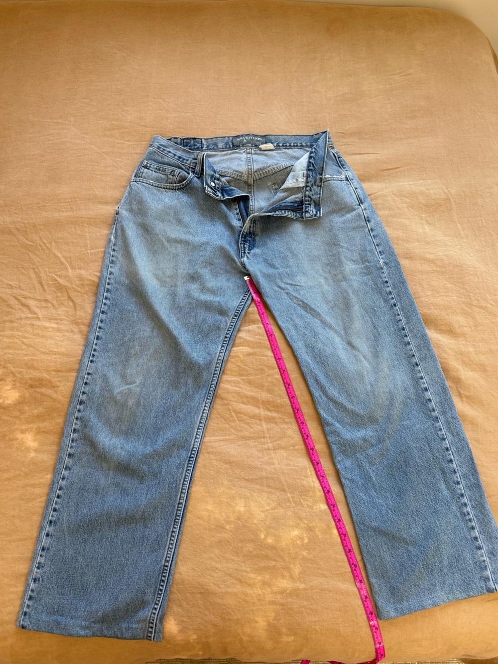 Vintage SilverTab Baggy Light Wash Jeans